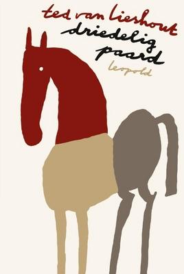 Cover van boek Driedelig paard : blokgedichten, beeldsonnetten en tekeningen