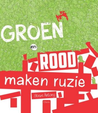 Cover van boek Groen en rood maken ruzie