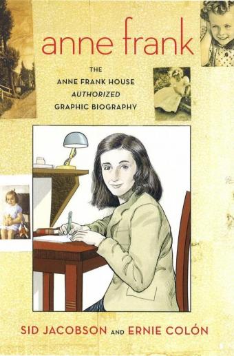 Cover van boek Het leven van Anne Frank: de grafische biografie