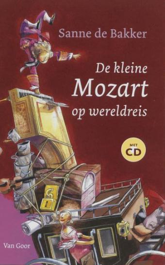 Cover van boek De kleine Mozart op wereldreis