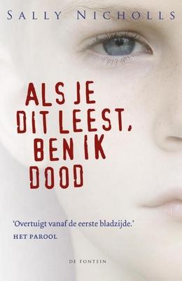 Cover van boek Als je dit leest, ben ik dood