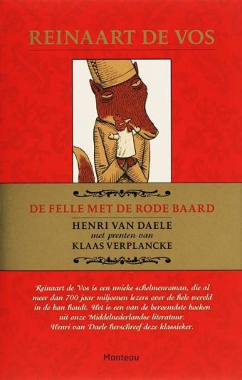Cover van boek Reinaart De Vos: de felle met de rode baard