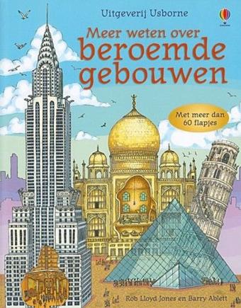 Cover van boek Meer weten over beroemde gebouwen