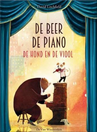 Cover van boek De beer, de piano, de hond en de viool