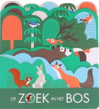 Cover van boek Op zoek in het bos