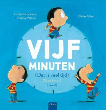 Cover van boek Vijf minuten: (dat is veel tijd) (nee hoor) (jawel)