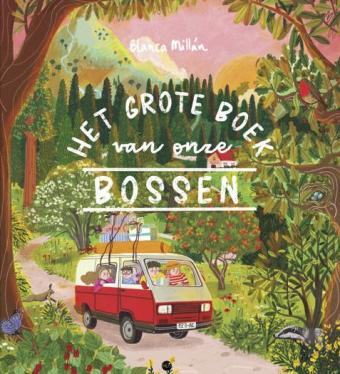 Cover van boek Het grote boek van onze bossen 