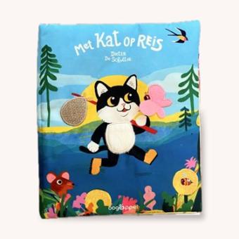 Cover van boek Met kat op reis : een dierenvoelboek
