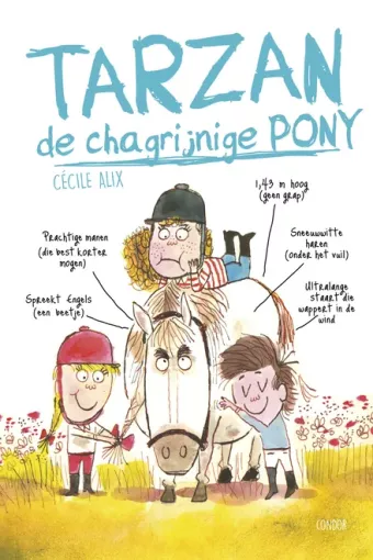 Cover van boek Tarzan, de chagrijnige pony