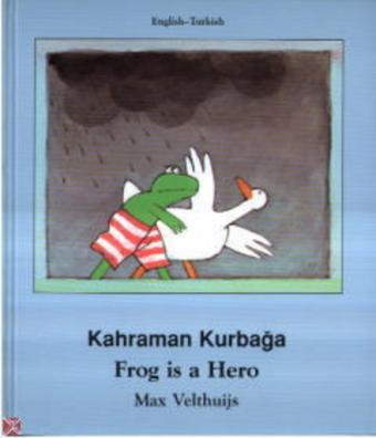 Cover van boek Frog is a hero [Engels-Turkse versie]