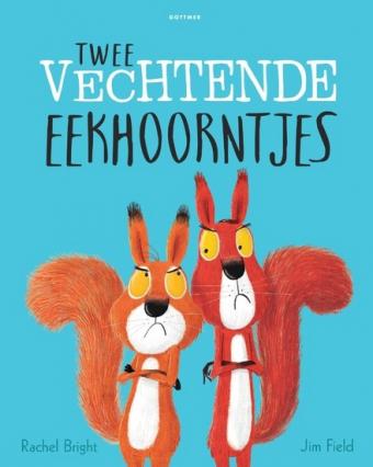 Cover van boek Twee vechtende eekhoorntjes