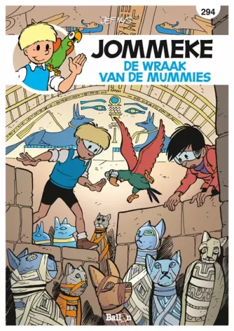 Cover van boek De wraak van de mummies