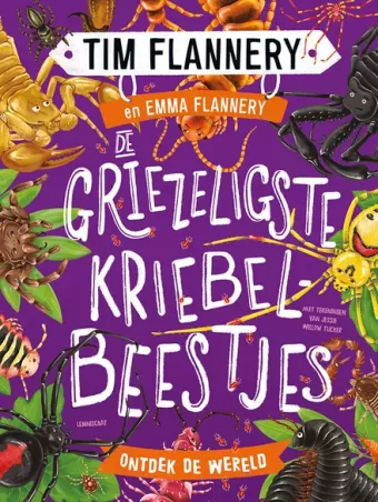 Cover van boek De griezeligste kriebelbeestjes