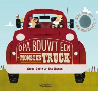 Cover van boek Opa bouwt een monstertruck