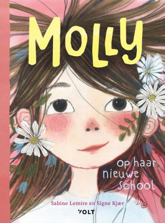 Cover van boek Molly op de nieuwe school