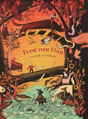 Cover van boek Feest voor Finn. Een zoek- en vindboek