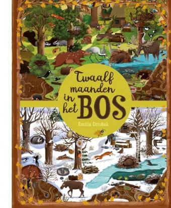 Cover van boek Twaalf maanden in het bos