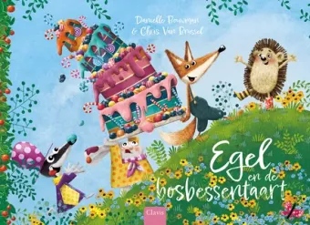 Cover van boek Egel en de bosbessentaart