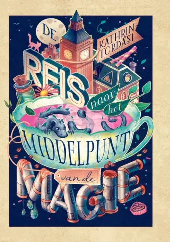 Cover van boek De reis naar het middelpunt van de magie
