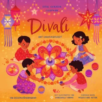 Cover van boek Divali : het lichtjesfeest!