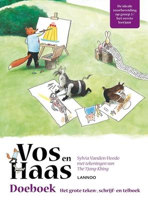 Cover van boek Vos en Haas doeboek : het grote teken, schrijf- en telboek