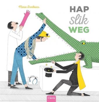 Cover van boek Hap, slik, weg