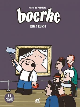 Cover van boek Boerke kijkt kunst