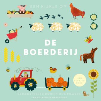 Cover van boek Een kijkje op de boerderij