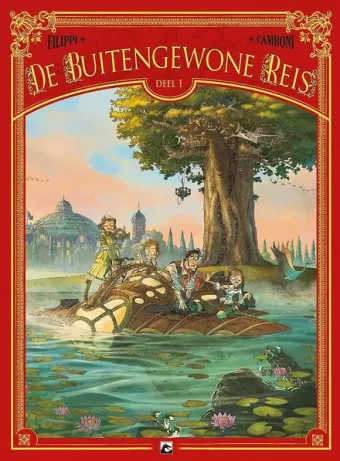 Cover van boek De buitengewone reis. Deel 1