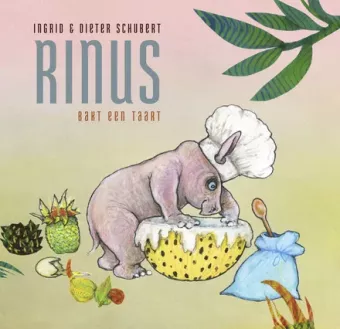 Cover van boek Rinus bakt een taart 