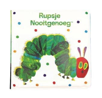 Cover van boek Rupsje Nooitgenoeg : badboekje