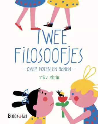 Cover van boek Twee filosoofjes : over poten en benen