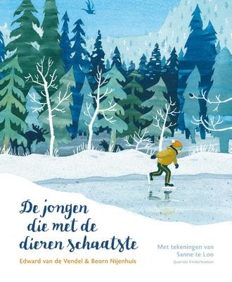 Cover van boek De jongen die met de dieren schaatste