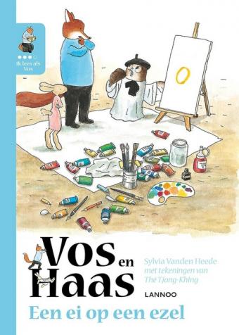 Cover van boek Vos en Haas: Een ei op een ezel