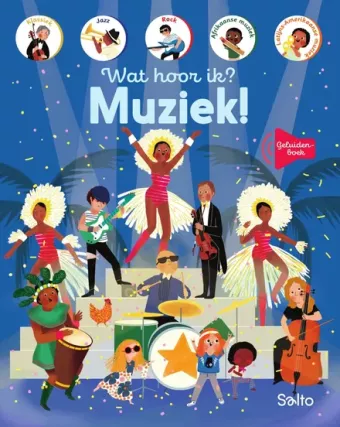 Cover van boek Wat hoor ik? Muziek