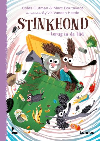 Cover van boek Stinkhond terug in de tijd