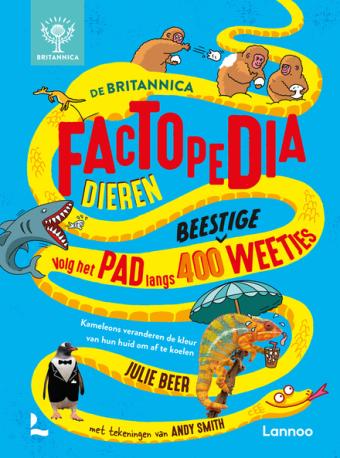 Cover van boek Dieren : volg het pad langs 400 beestige weetjes