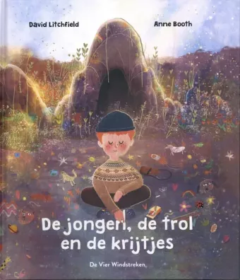 Cover van boek De jongen, de trol en de krijtjes