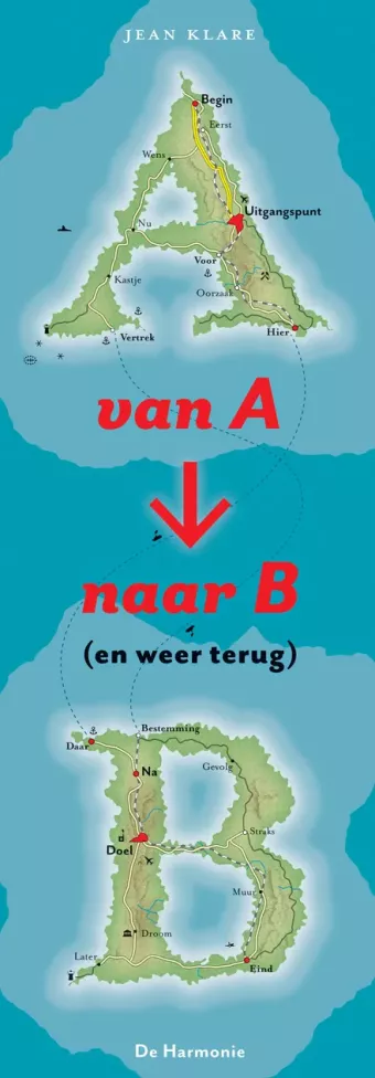 Cover van boek Van A naar B en weer terug