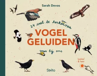 Cover van boek 24 snel te herkennen vogelgeluiden van bij ons