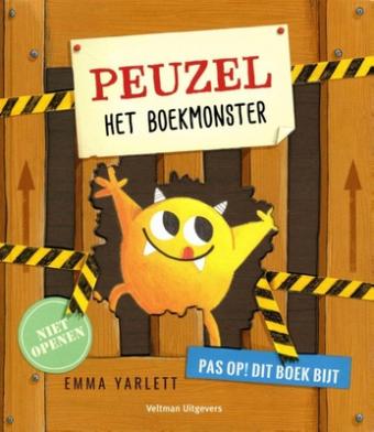 Cover van boek Peuzel het boekmonster : pas op! Dit boek bijt!