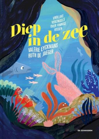 Cover van boek Diep in de zee : vrolijke verzinsels over vinnige vissen