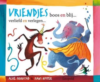 Cover van boek Vriendjes: boos en blij