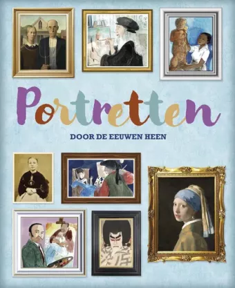 Cover van boek Portretten : door de eeuwen heen