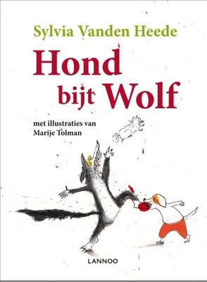 Cover van boek Hond bijt wolf