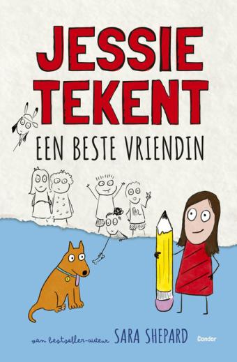 Cover van boek Jessie tekent een beste vriendin