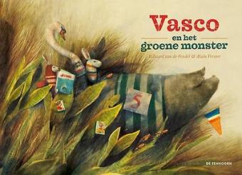 Cover van boek Vasco en het groene monster