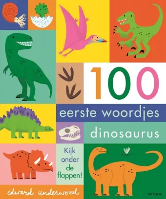Cover van boek 100 eerste woordjes dinosaurus
