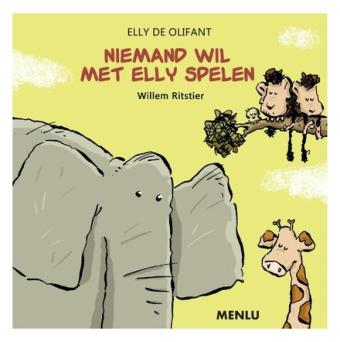 Cover van boek Niemand wil met Elly spelen