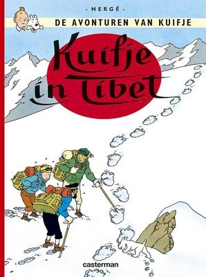 Cover van boek Kuifje in Tibet